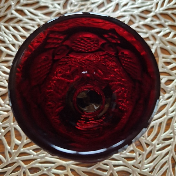 Avon Cape Cod 1876 Ruby Red x1 Stemmed Goblet - Picture 5 of 9